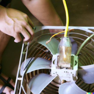 professional-electrician-repair-fan